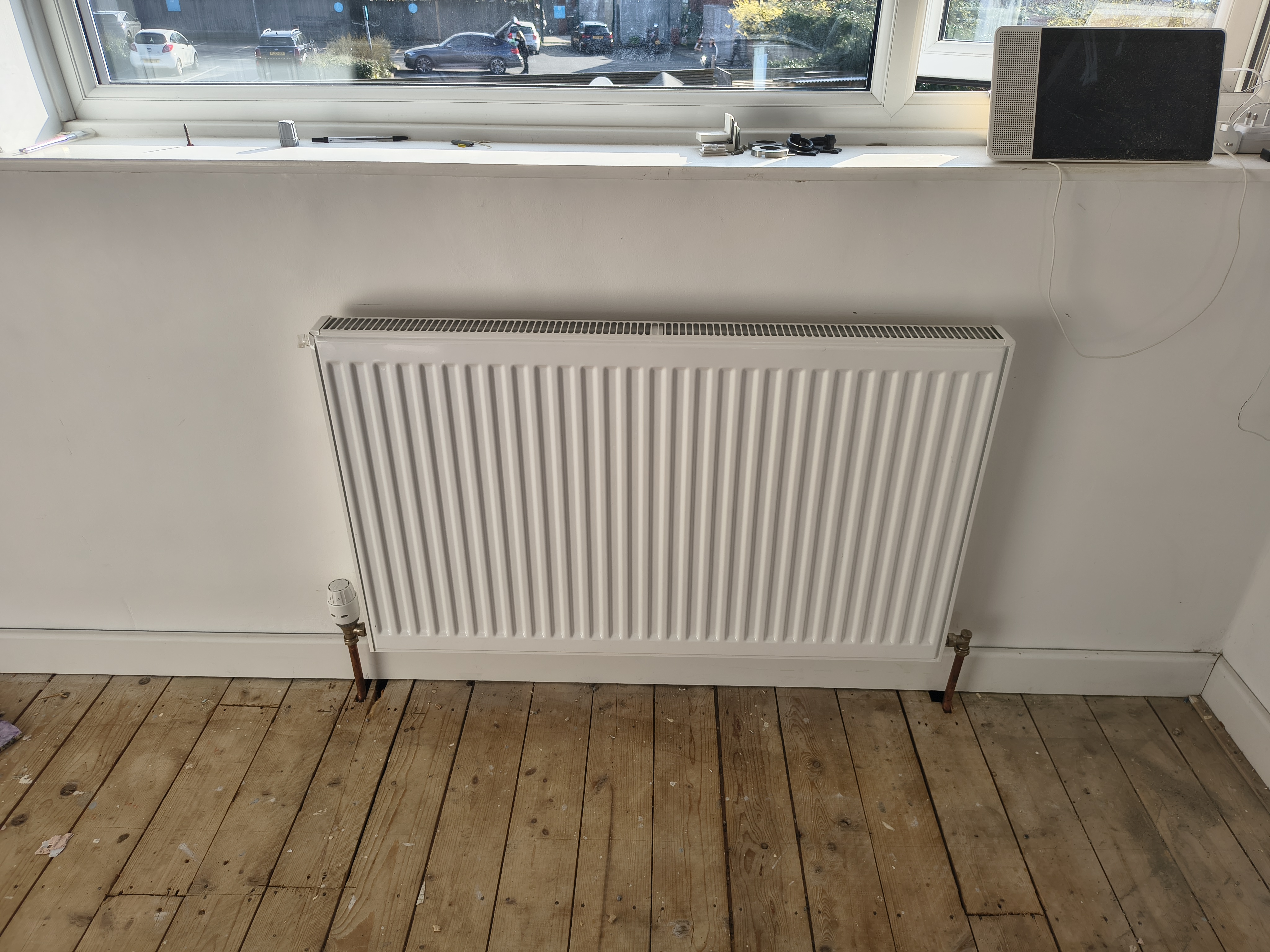 New radiator installed